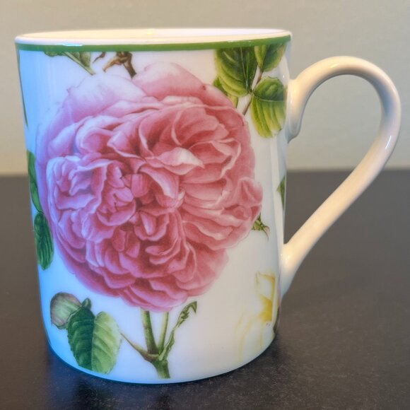 Spode Home ROSES Porcelain Cup Mug w/ Butterflies ~ Portmeirion Group - Picture 4 of 11